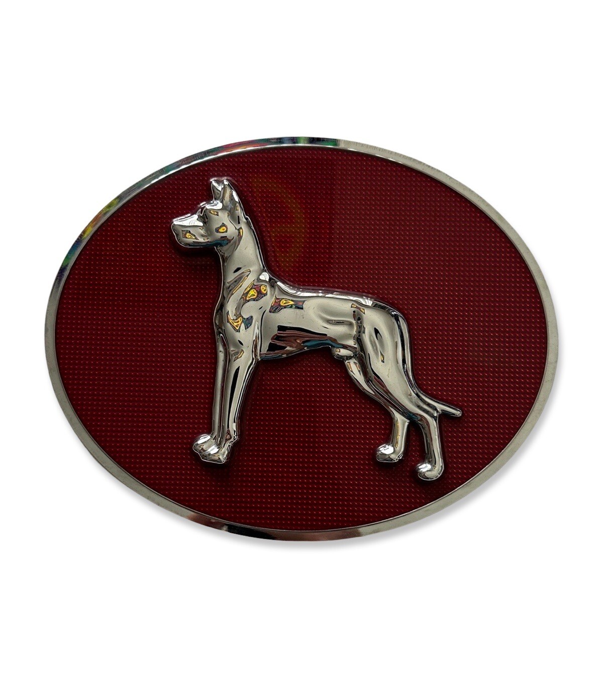 Great Dane Semi Trailer Truck Emblem Plaque Reflector Logo No Adhesive Back Great Dane Semi Trailer Truck Emblem Plaque Reflector Logo No Adhesive Back