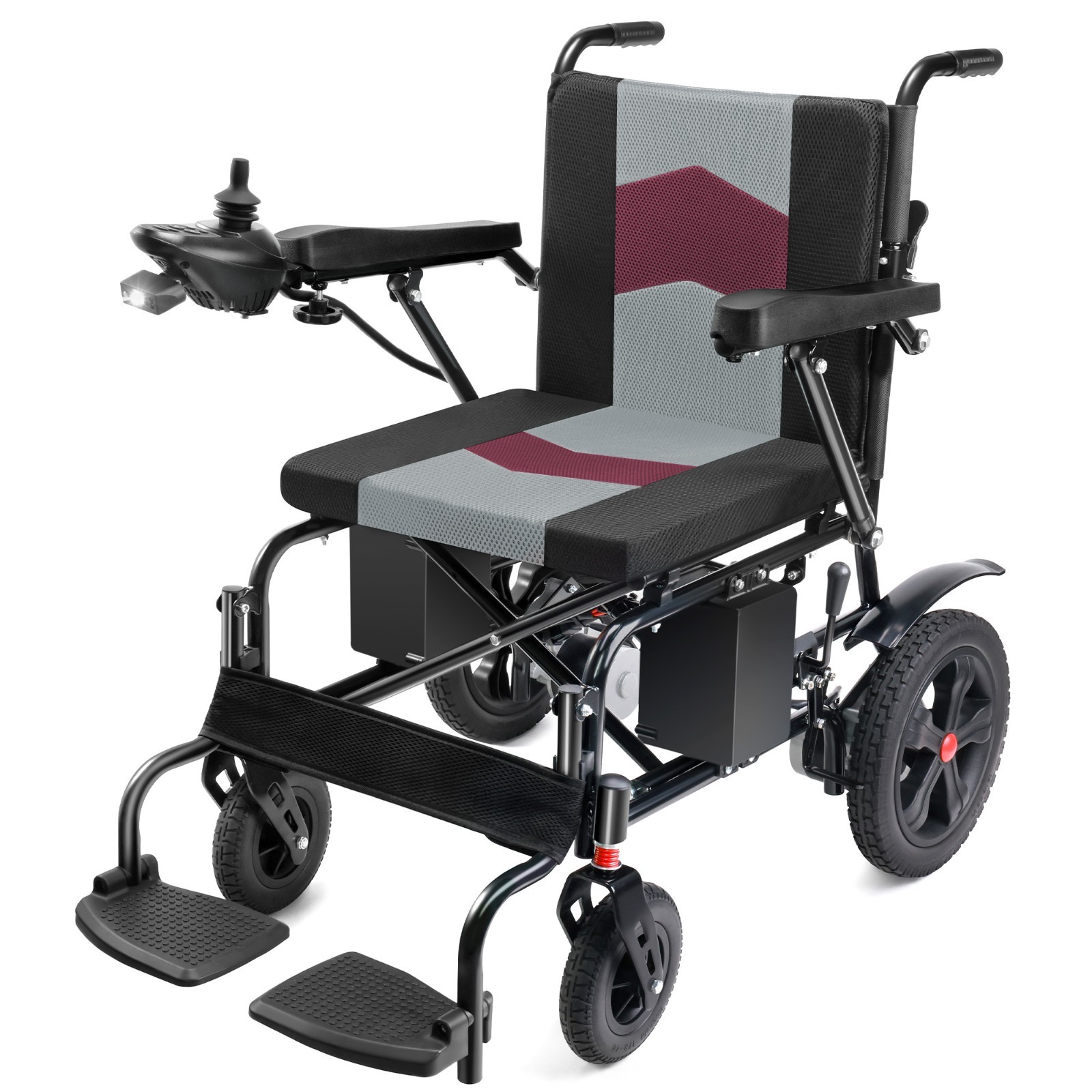 Lightweight Foldable Electric Wheelchair with 19