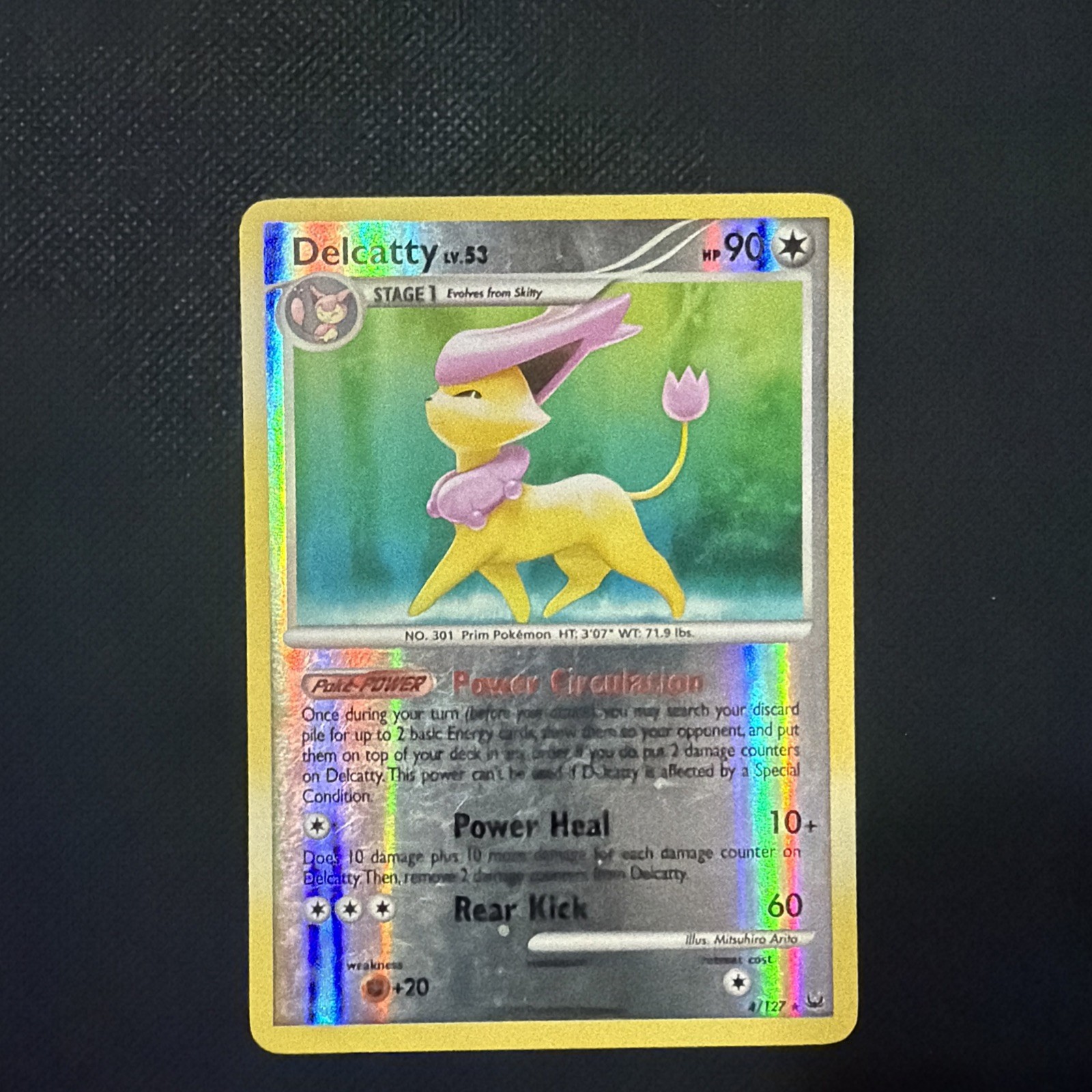 Delcatty 4/127 Platinum Reverse Holo Delcatty 4/127 Platinum Reverse Holo