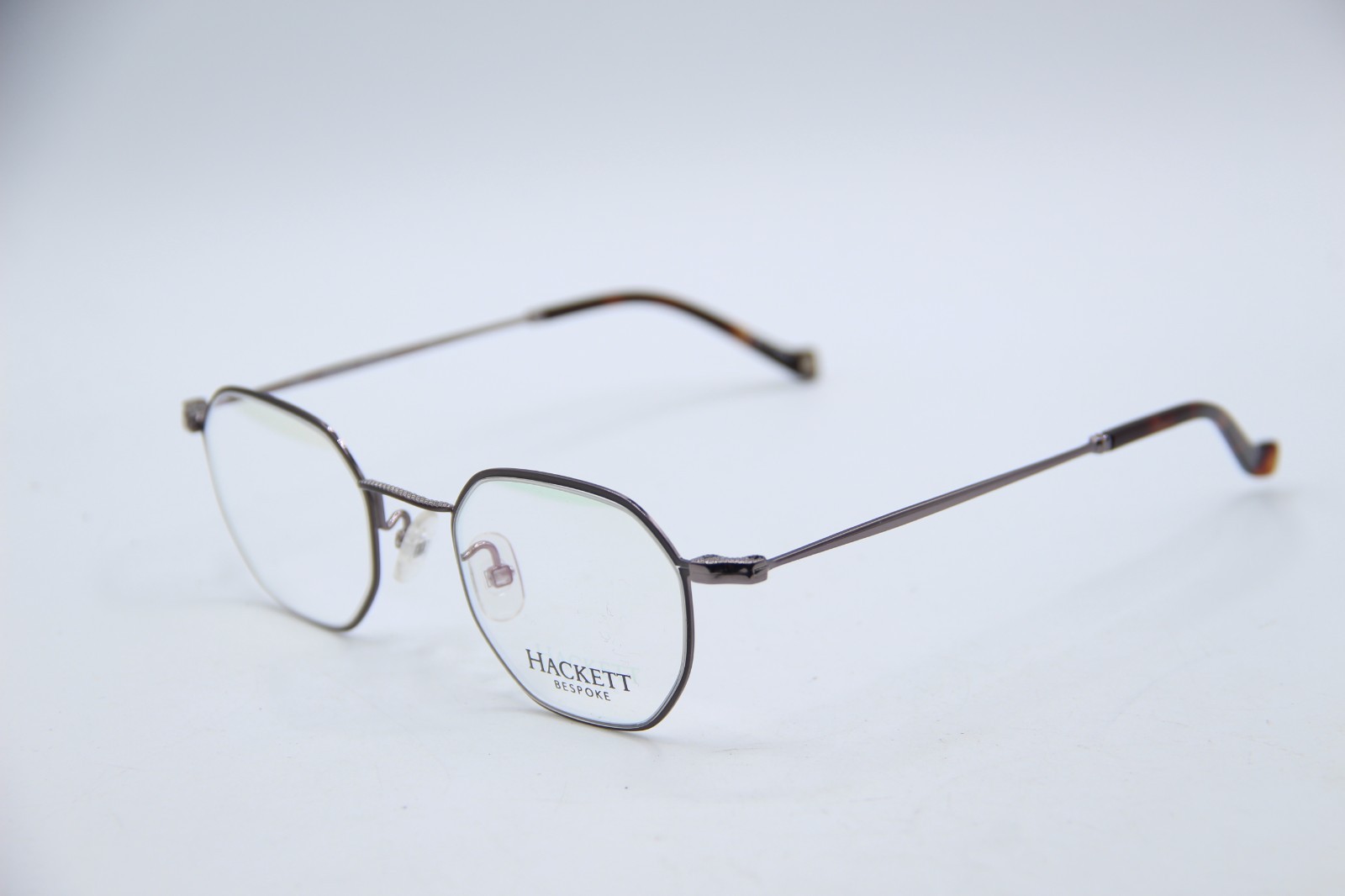 NEW HACKETT BESPOKE HEB245 911 GRAY HAVANA AUTHENTIC FRAMES EYEGLASSES 46-22