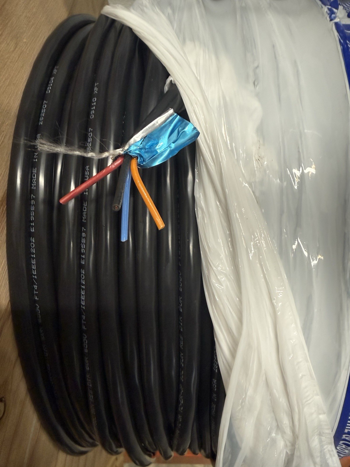 100’ 18/4C Tesla Powerwall communication Cable Verified compatible 100 Feet Cut