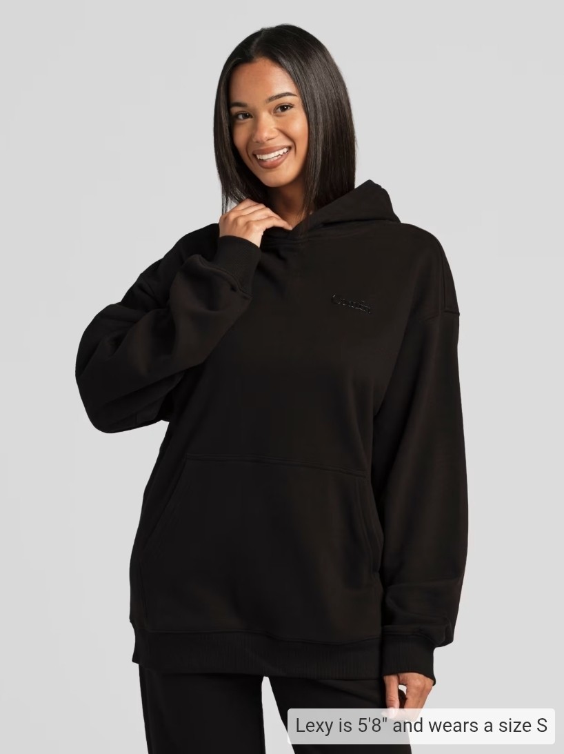 NWT Comfrt Halo Lightweight Hoodie Mega Fit Medium Black