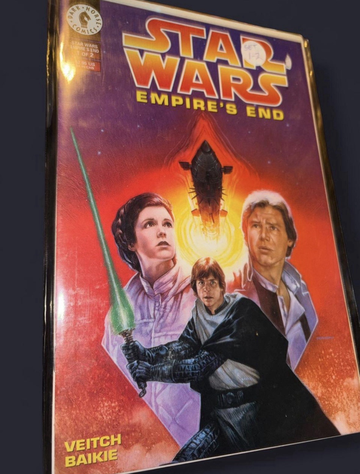 🌟 Star Wars: Empire\'s End #1-2 (Dark Horse, 1995) Complete High Grade Set 🔥