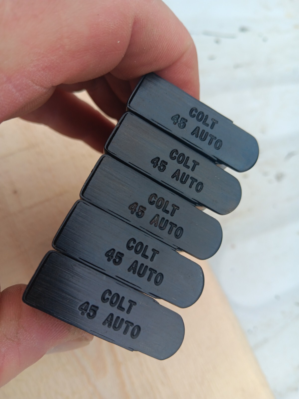 5 Factory Original Colt 1911 45acp 7rd. Magazines - Brand New 5 Factory Original Colt 1911 45acp 7rd. Magazines - Brand New