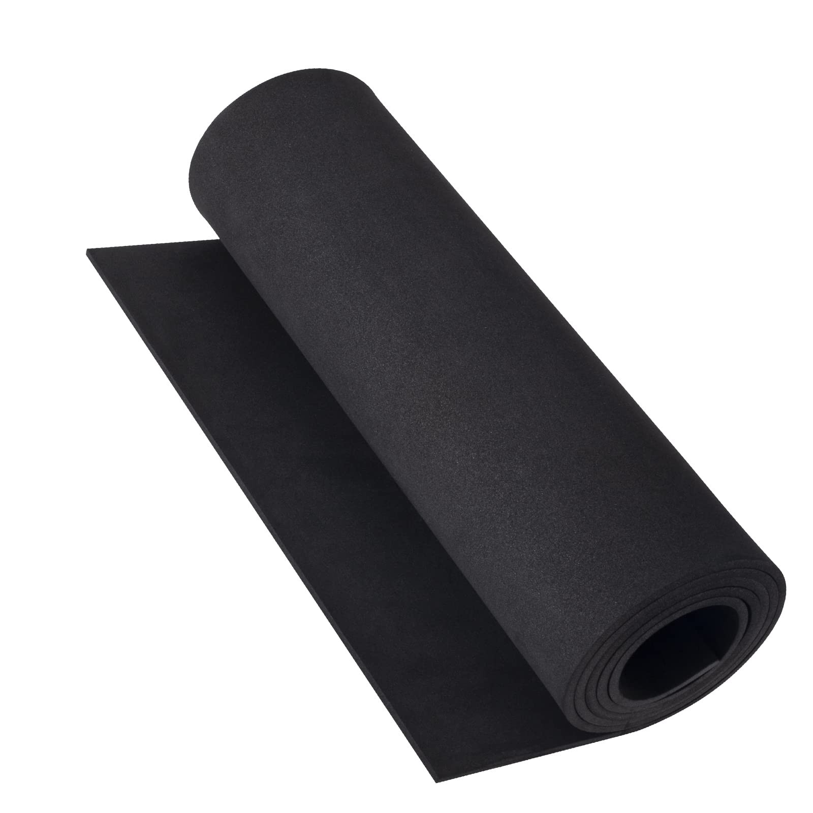 Black Foam Sheets Roll, Premium Cosplay EVA Foam Sheet，4mm Thick,59x13.9,High...