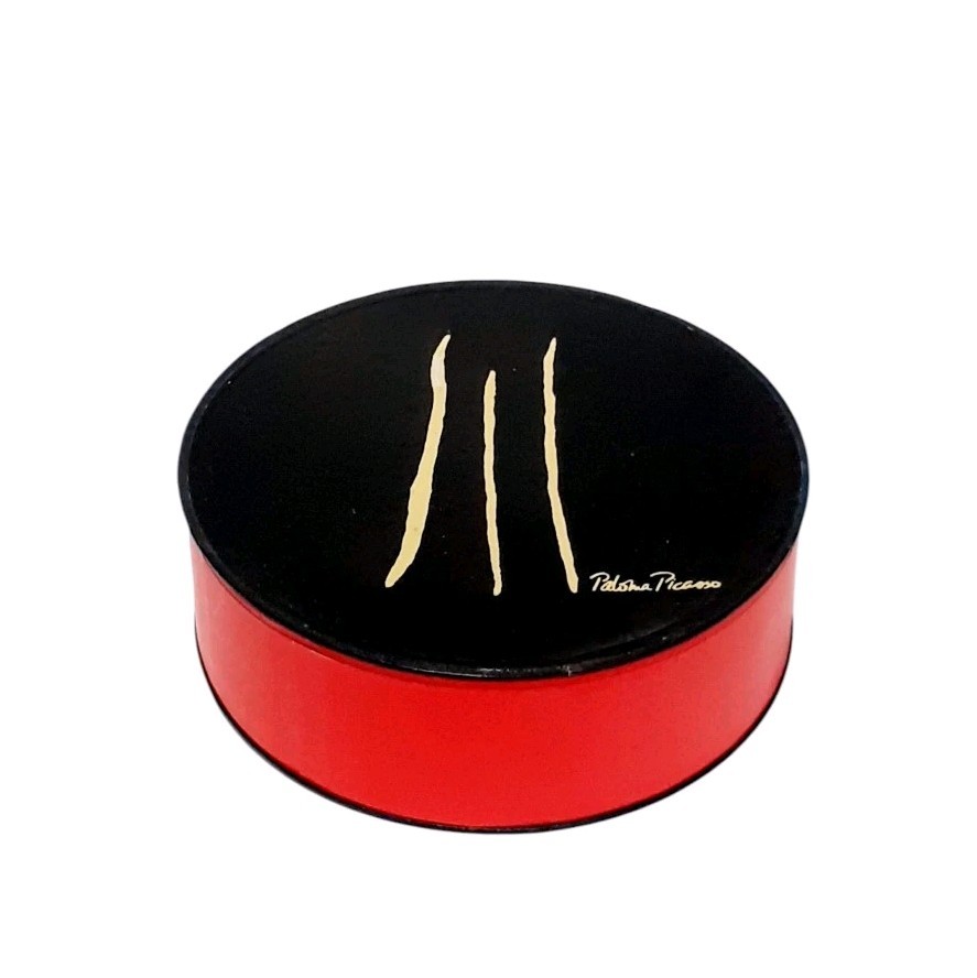 Vintage Paloma Picasso Perfumed Golden Body Powder 5 oz Rare SEE DESCRIPTION
