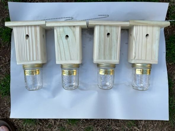 Best Carpenter Bee Trap - Patented Carpenter Bee Trap - Set of 4 Best Carpenter Bee Trap - Patented Carpenter Bee Trap - Set of 4