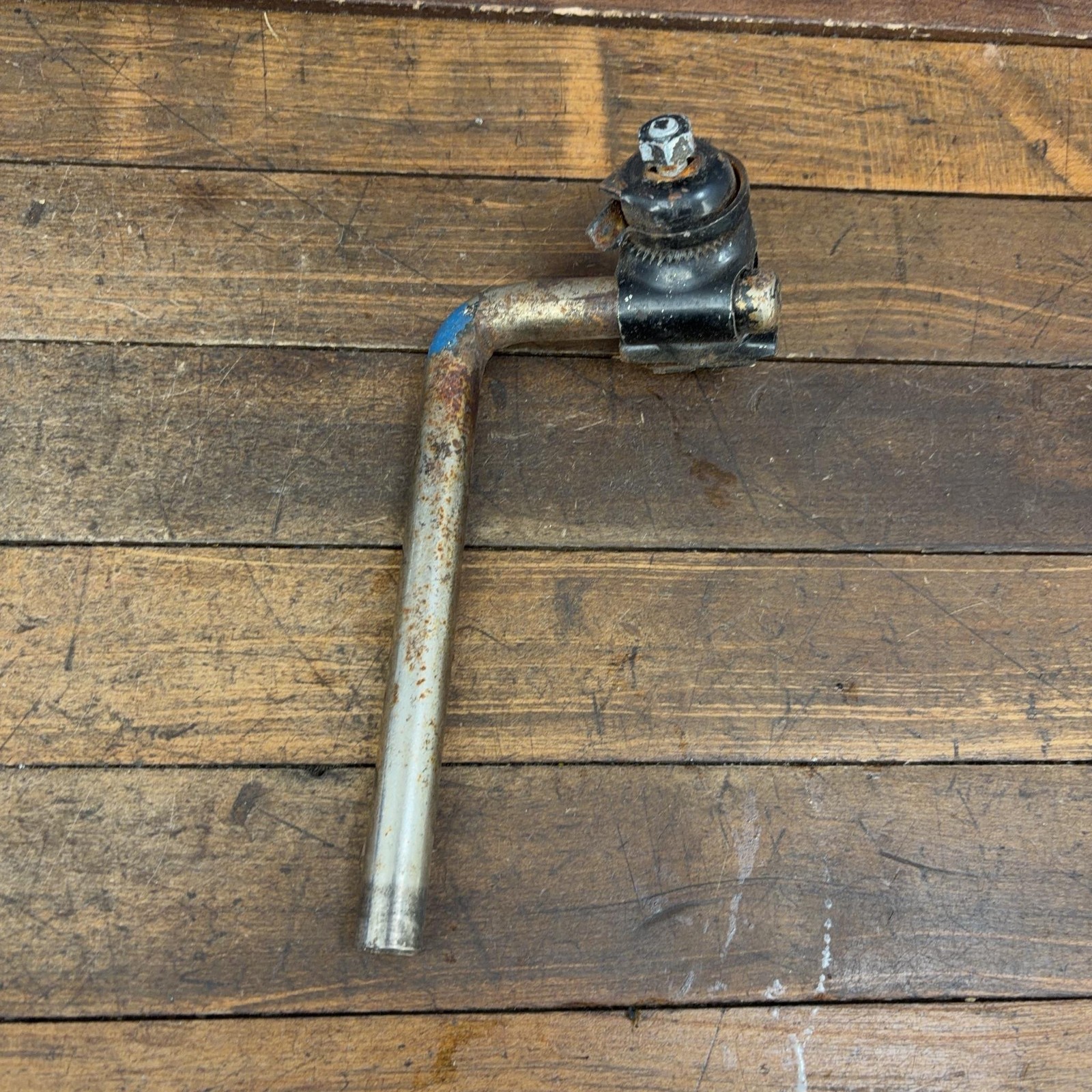 Vintage Lucky 7 Seatpost Troxel Clamp Guts 15mm Seven Steel Post Prewar Postwar