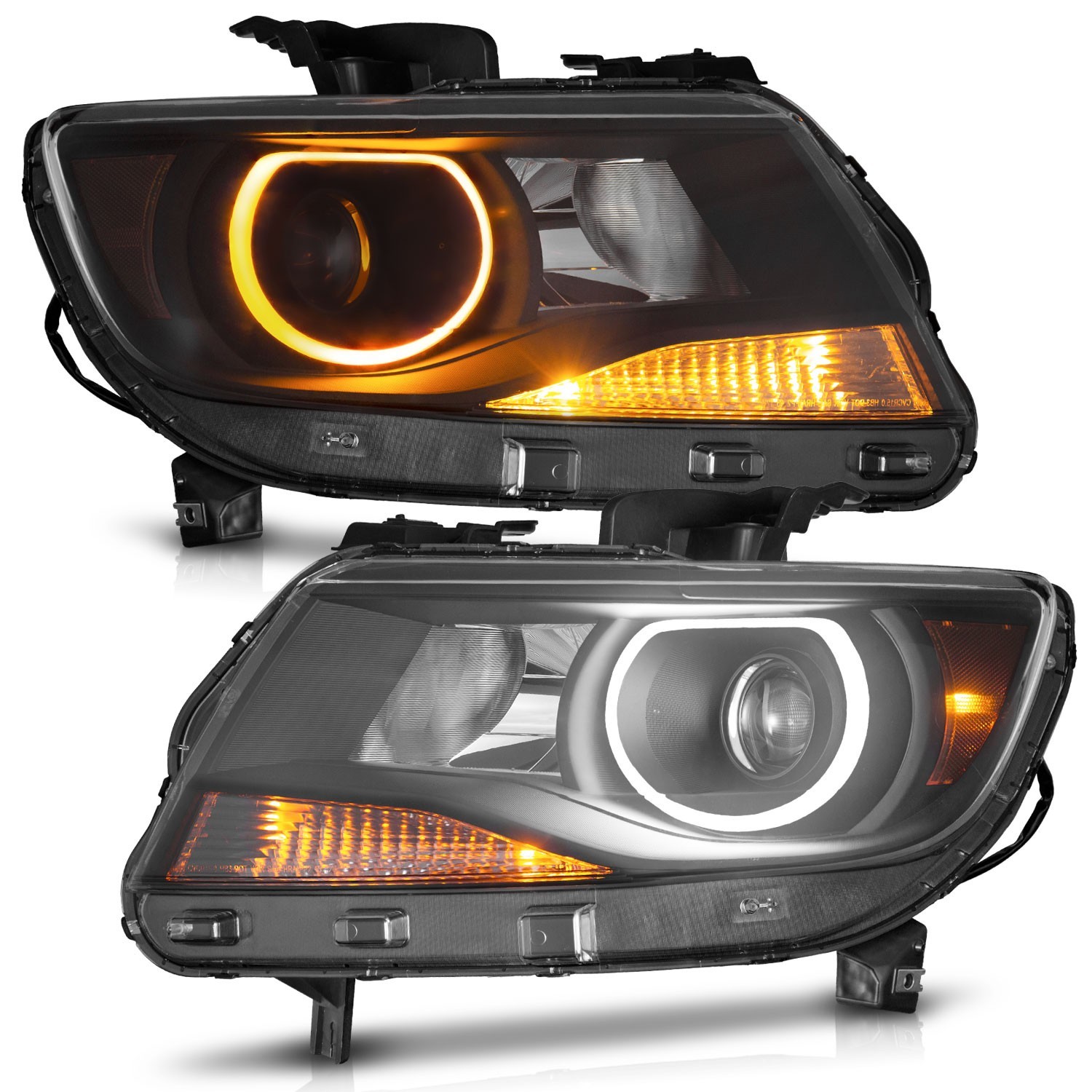 WEELMOTO Pair Headlights Switchback Sequential LED For 2015-2022 Chevy Colorado WEELMOTO Pair Headlights Switchback Sequential LED For 2015-2022 Chevy Colorado