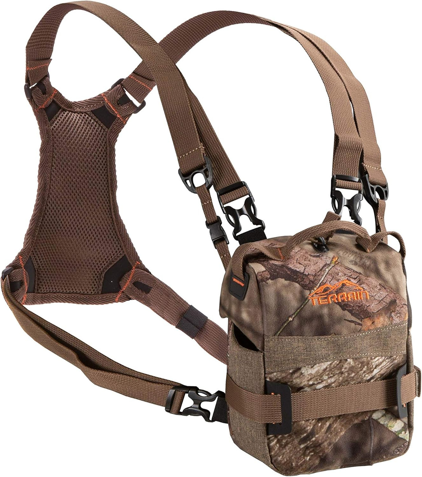 Terrain Plateau Bino Case with Harness, Mossy Oak Break-Up Country Camo Terrain Plateau Bino Case with Harness, Mossy Oak Break-Up Country Camo