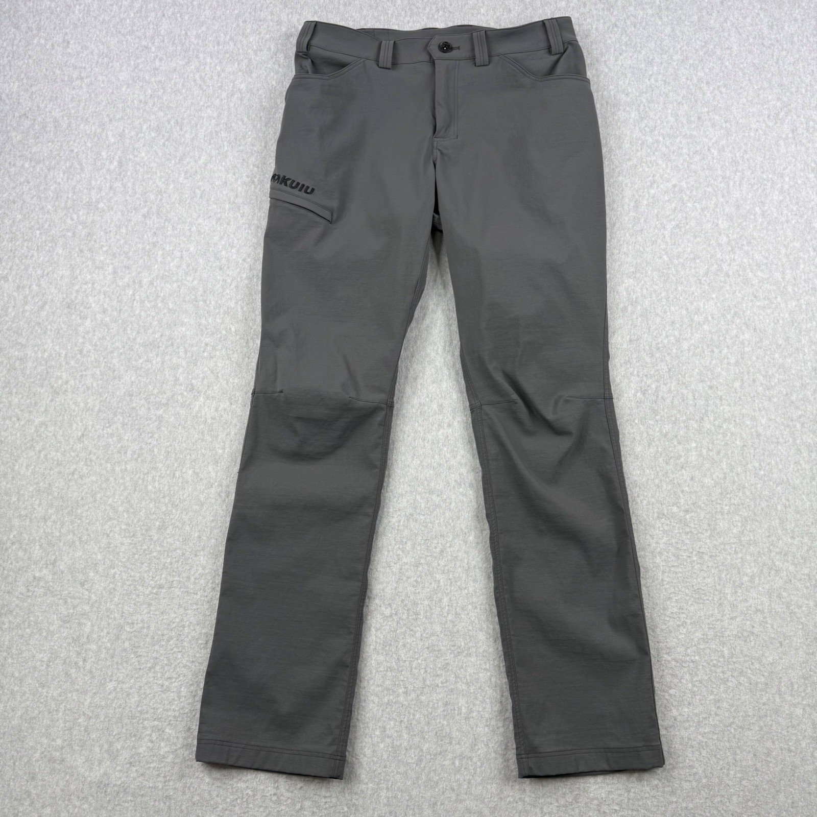 Kuiu Pants Mens 34x33 Gray Switchback Tactical Hunting Hiking Stretch Outdoor