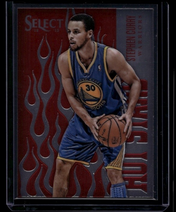 2012-13 Panini Select Basketball Stephen Curry #22 Hot Stars