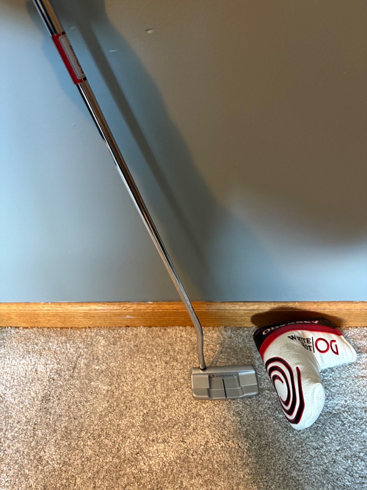 odyssey white hot og doublewide putter 33.5