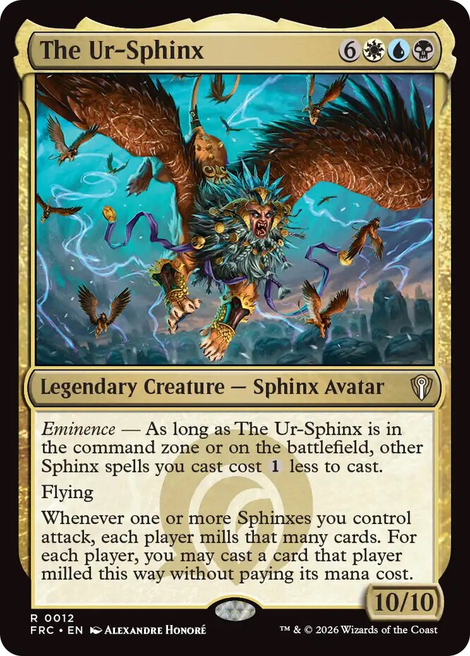 x1 The Ur-Sphinx R MTG Commander: Reality Fracture M/NM, English x1 The Ur-Sphinx R MTG Commander: Reality Fracture M/NM, English
