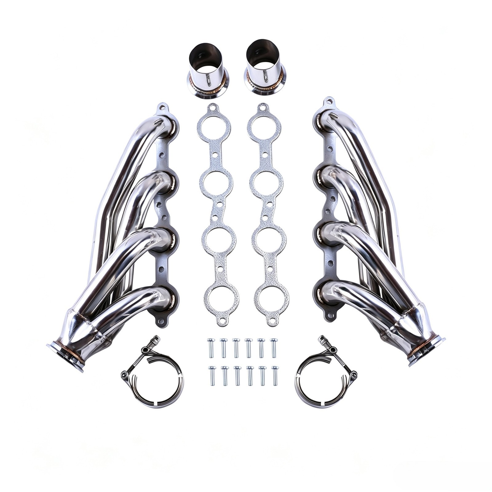 For 1960~1986 C-10 LS Chevy GMC LS1 LS2 LS3 LS6 LS9 Exhaust Shorty Headers For 1960~1986 C-10 LS Chevy GMC LS1 LS2 LS3 LS6 LS9 Exhaust Shorty Headers