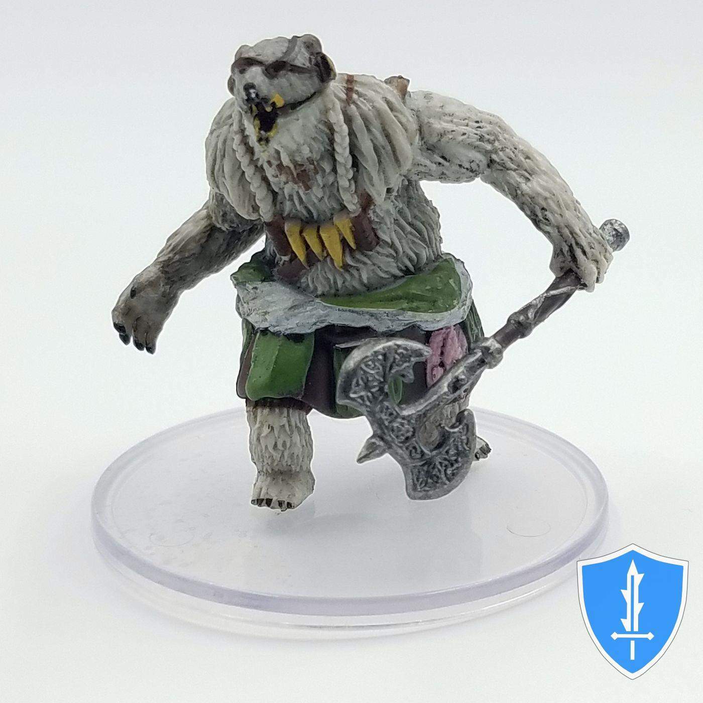 Oyaminartok the Goliath Werebear - Icewind Dale Rime of Frostmaiden #26 D&D Mini