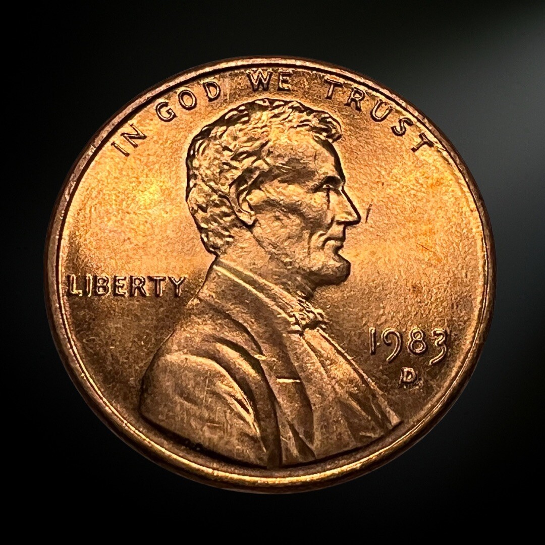 1983-D Lincoln Memorial Penny BU Brilliant Uncirculated Denver Mint