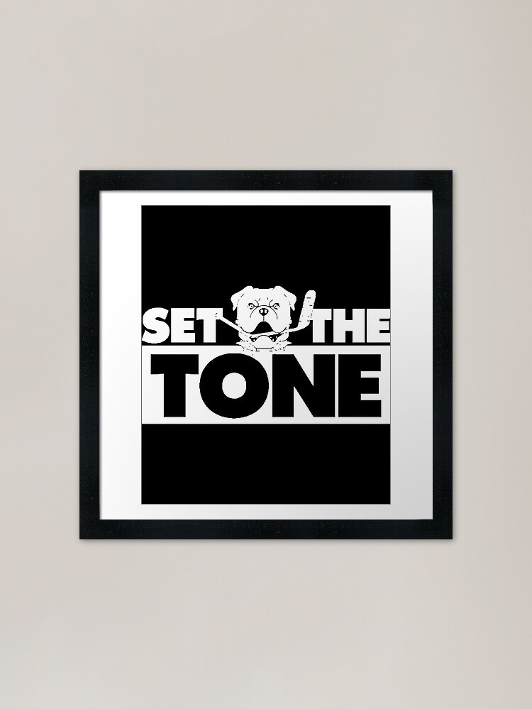 Shoresy Hoodie Merch - Set The Tone Framed Wall Art Poster Canvas Print Picture Shoresy Hoodie Merch - Set The Tone Framed Wall Art Poster Canvas Print Picture