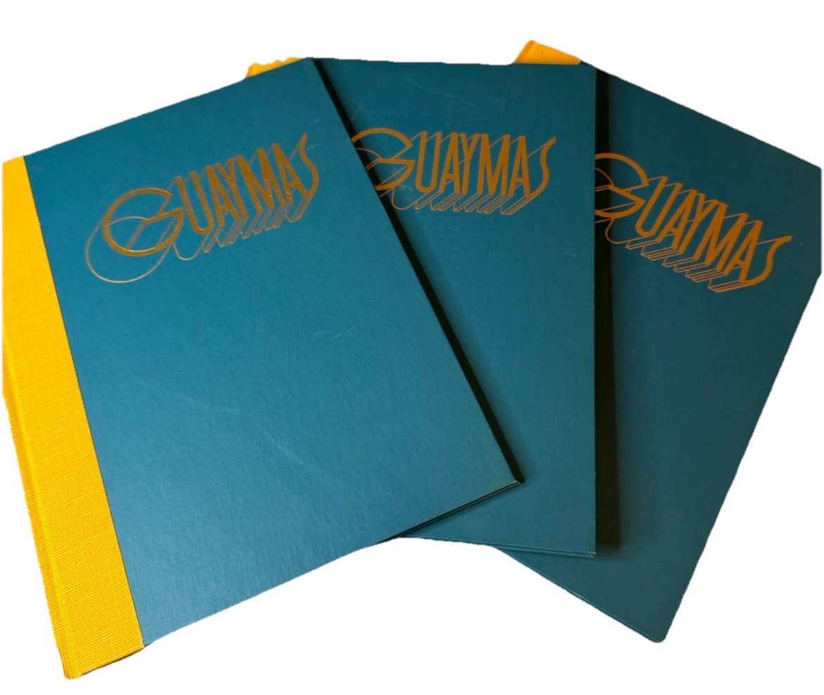 Lot 3 Vintage GUAYMAS Photo Books Baja California Mexico Limited Edition HC
