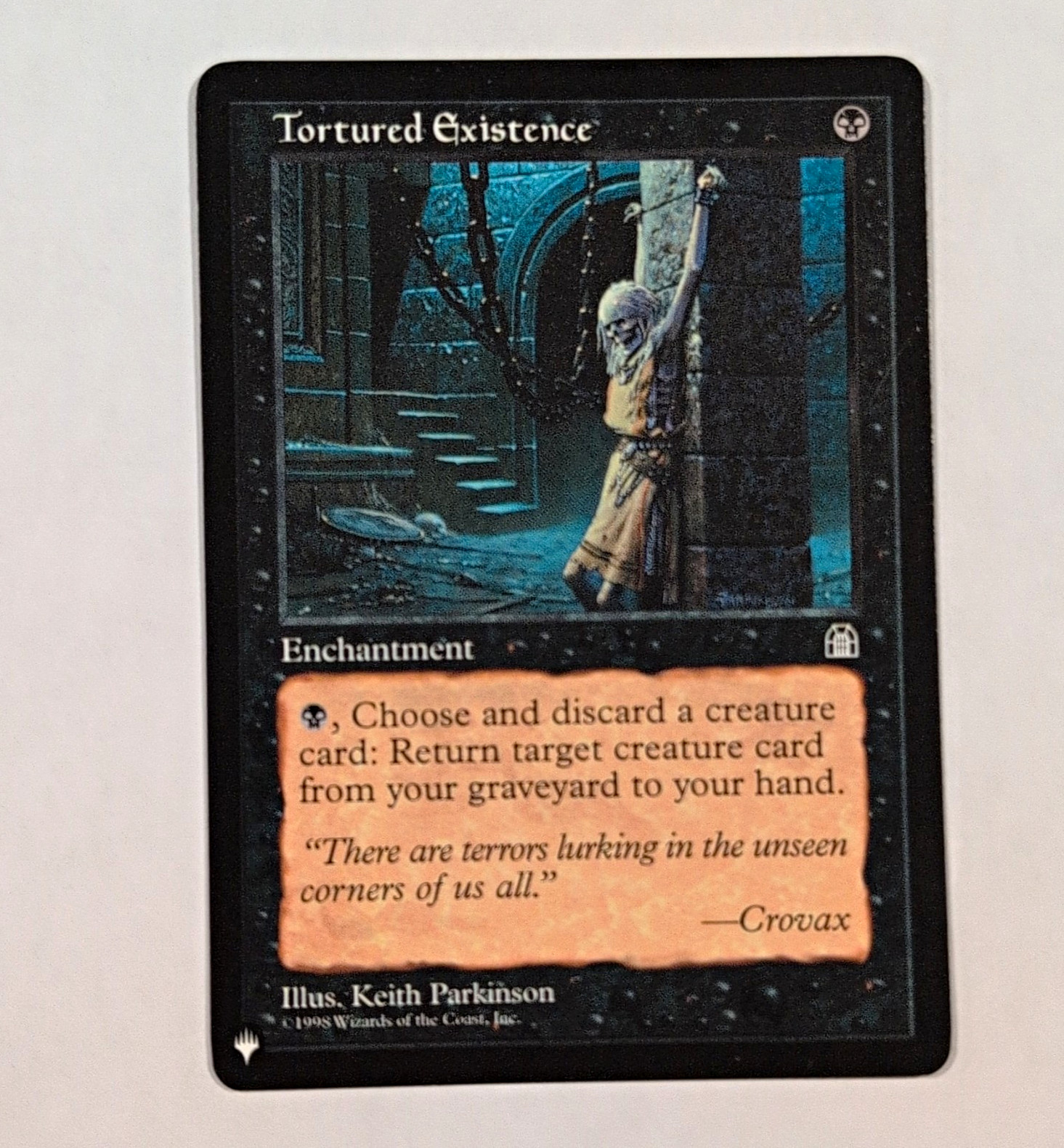 Wizards of the Coast Tortured Existence The List Black Enchantment Regular EN Wizards of the Coast Tortured Existence The List Black Enchantment Regular EN