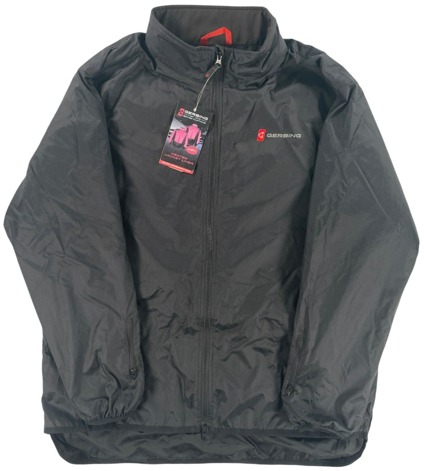Gerbing 12V Heated Jacket Liner With Microwire Tech Black Nylon Men\'s Size Large Gerbing 12V Heated Jacket Liner With Microwire Tech Black Nylon Men\'s Size Large