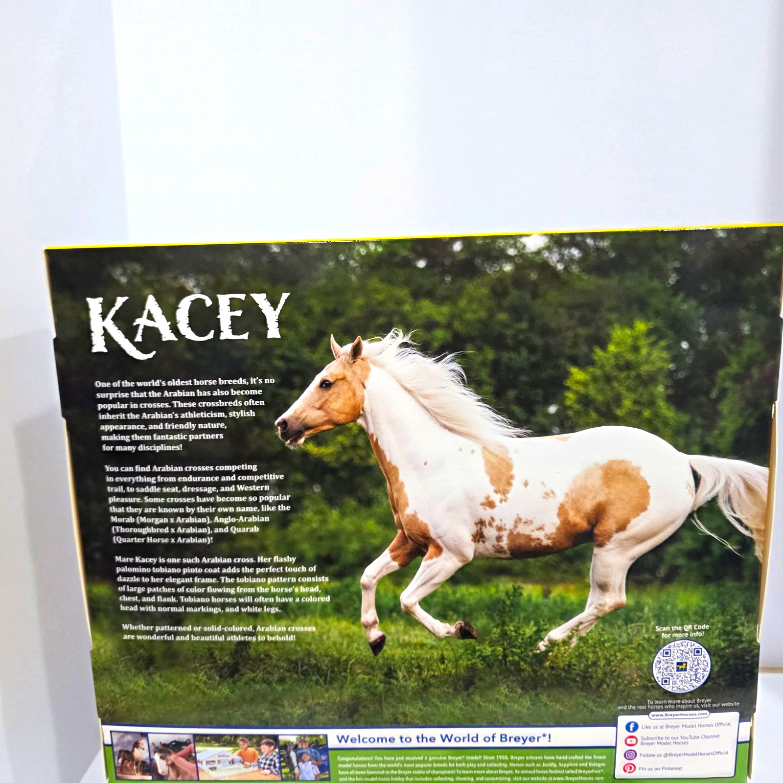 Breyer Horse Kacey Arabian Cross Palimino Model Horse TSC Exclusive 2026 release