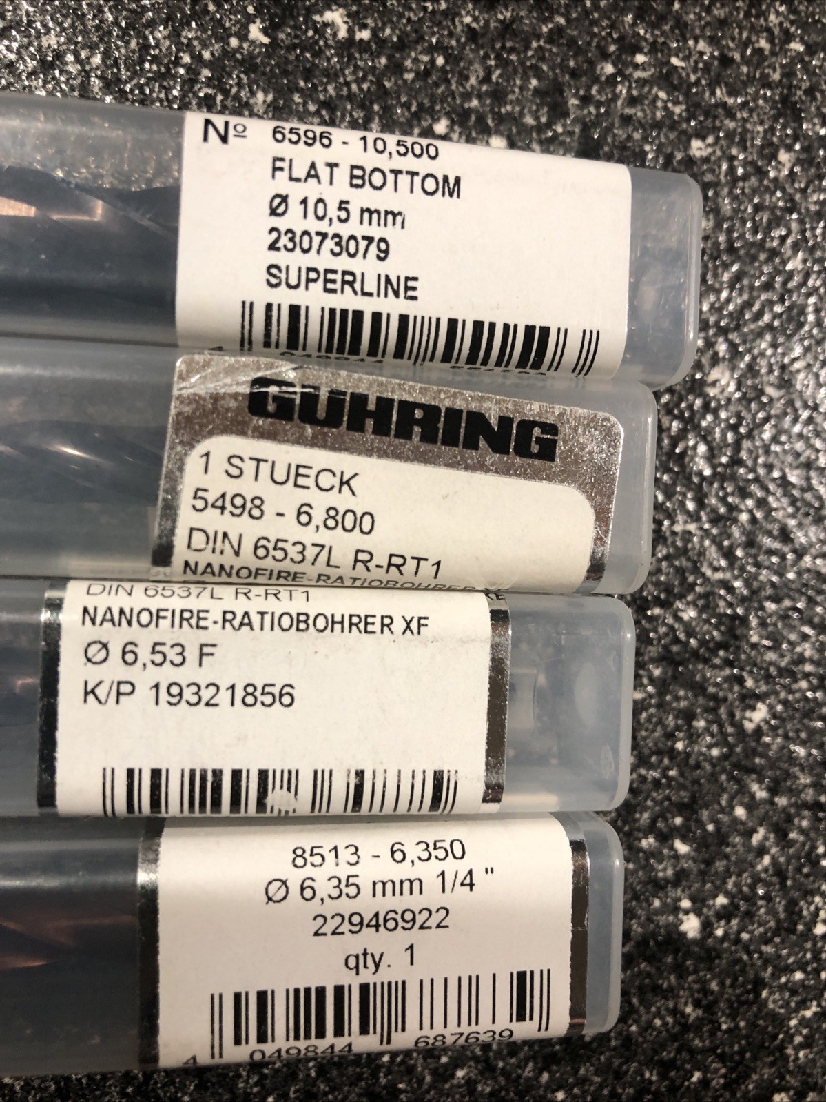 guhring carbide drills. 4pcs guhring carbide drills. 4pcs