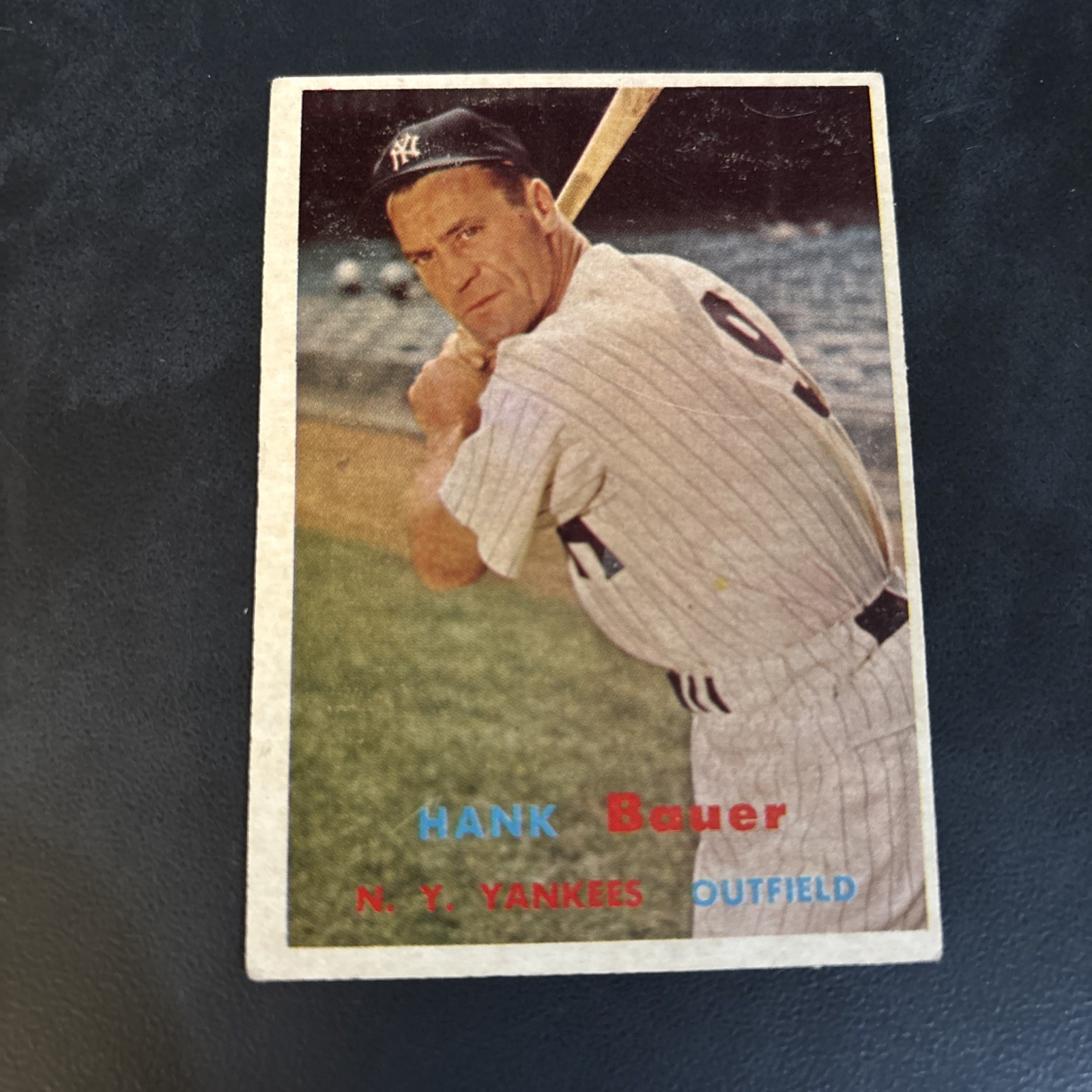 1957 Topps - Hank Bauer #240 1957 Topps - Hank Bauer #240