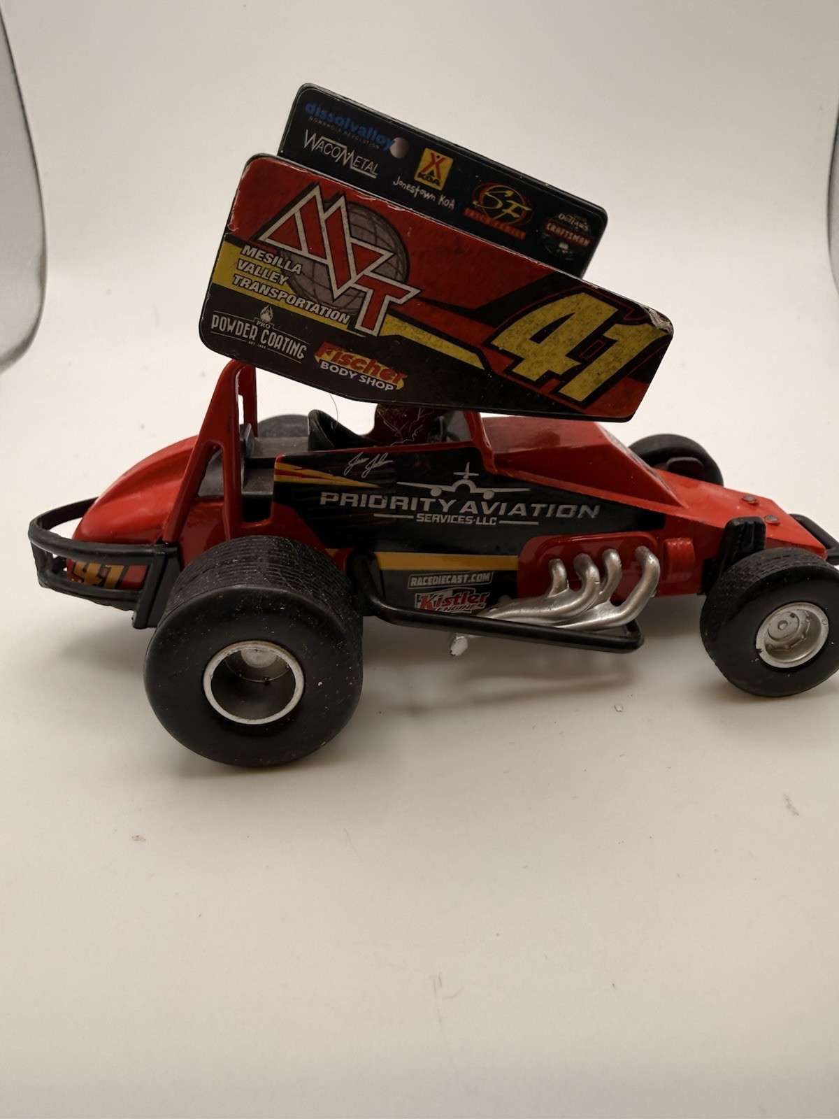 2018 Pull Back Sprint car # 41 Jason Johnson 1:32nd Scale