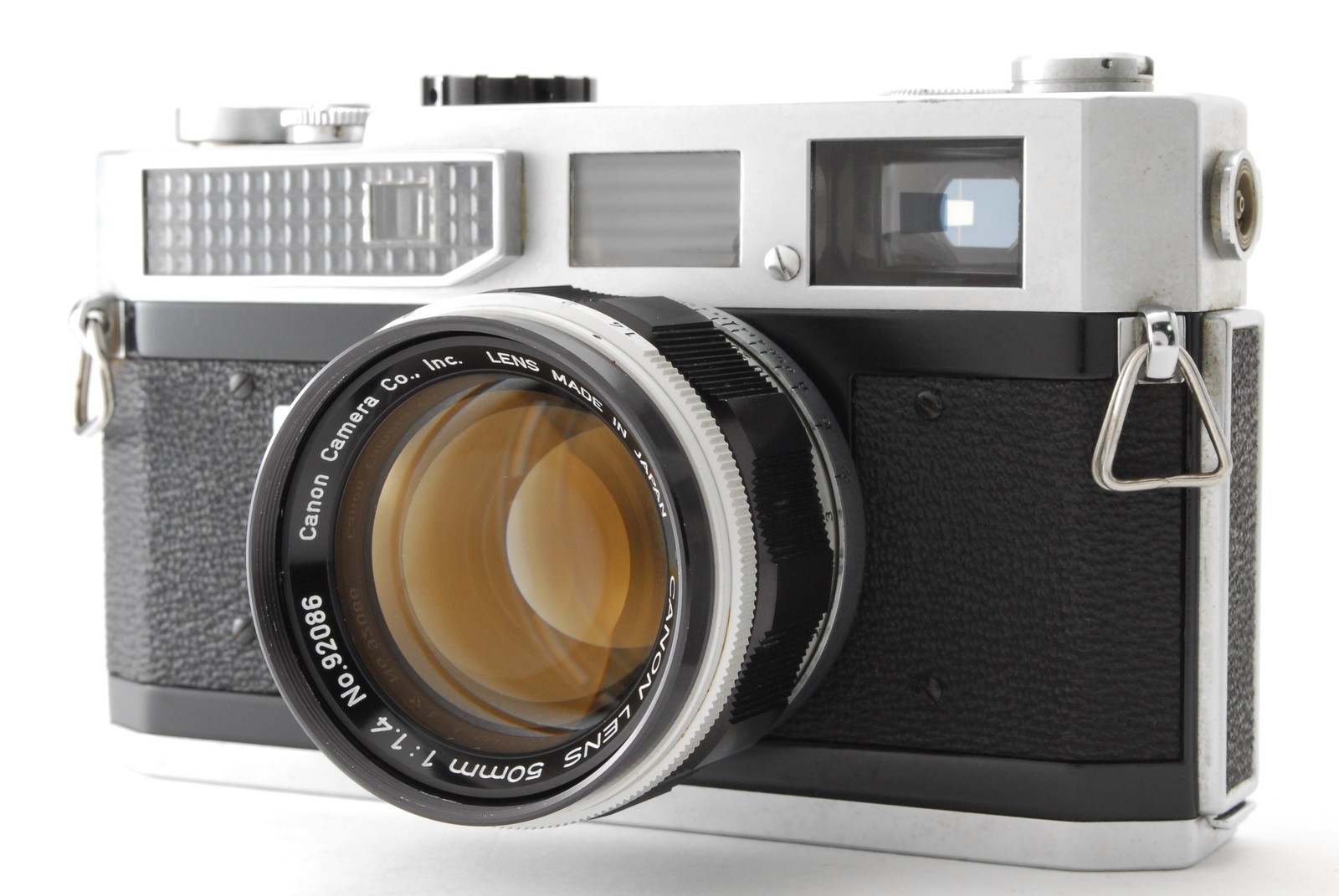 【N MINT+++ Meter Works】Canon 7 Rangefinder 35mm Film Camera 50mm f/1.4 Lens