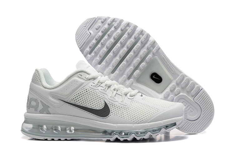 Nike Air Max 2013 White Metallic Slver Men's - HF4884-100