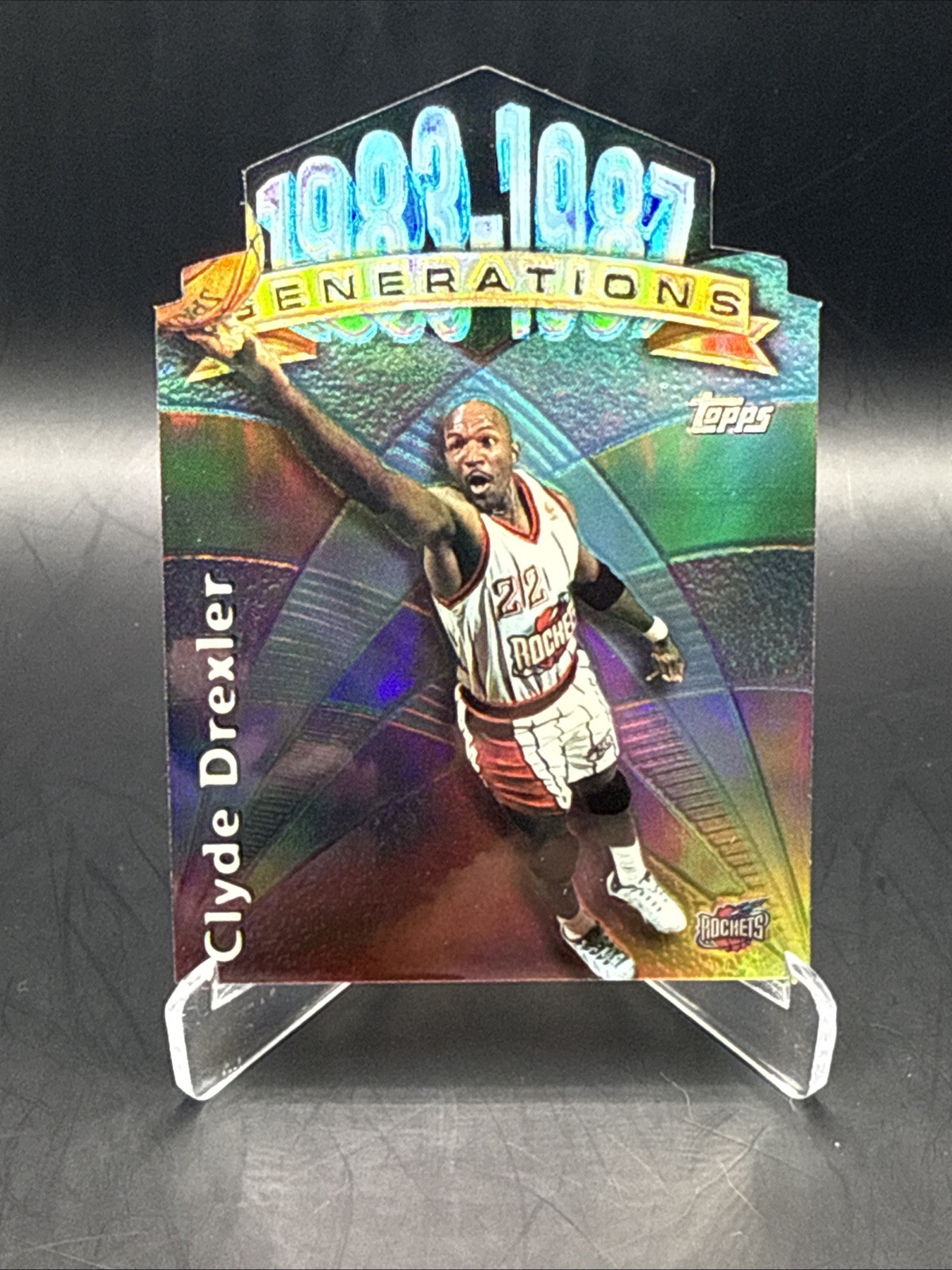 1997-98 Topps - Generations Clyde Drexler #G1 Refractor 1997-98 Topps - Generations Clyde Drexler #G1 Refractor