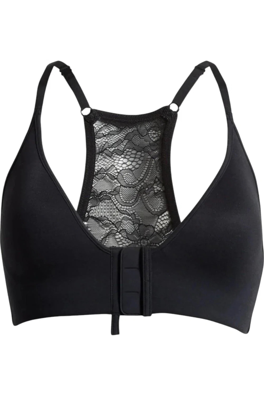 Liberare Women\'s Front Closure Adaptive Bra Black
