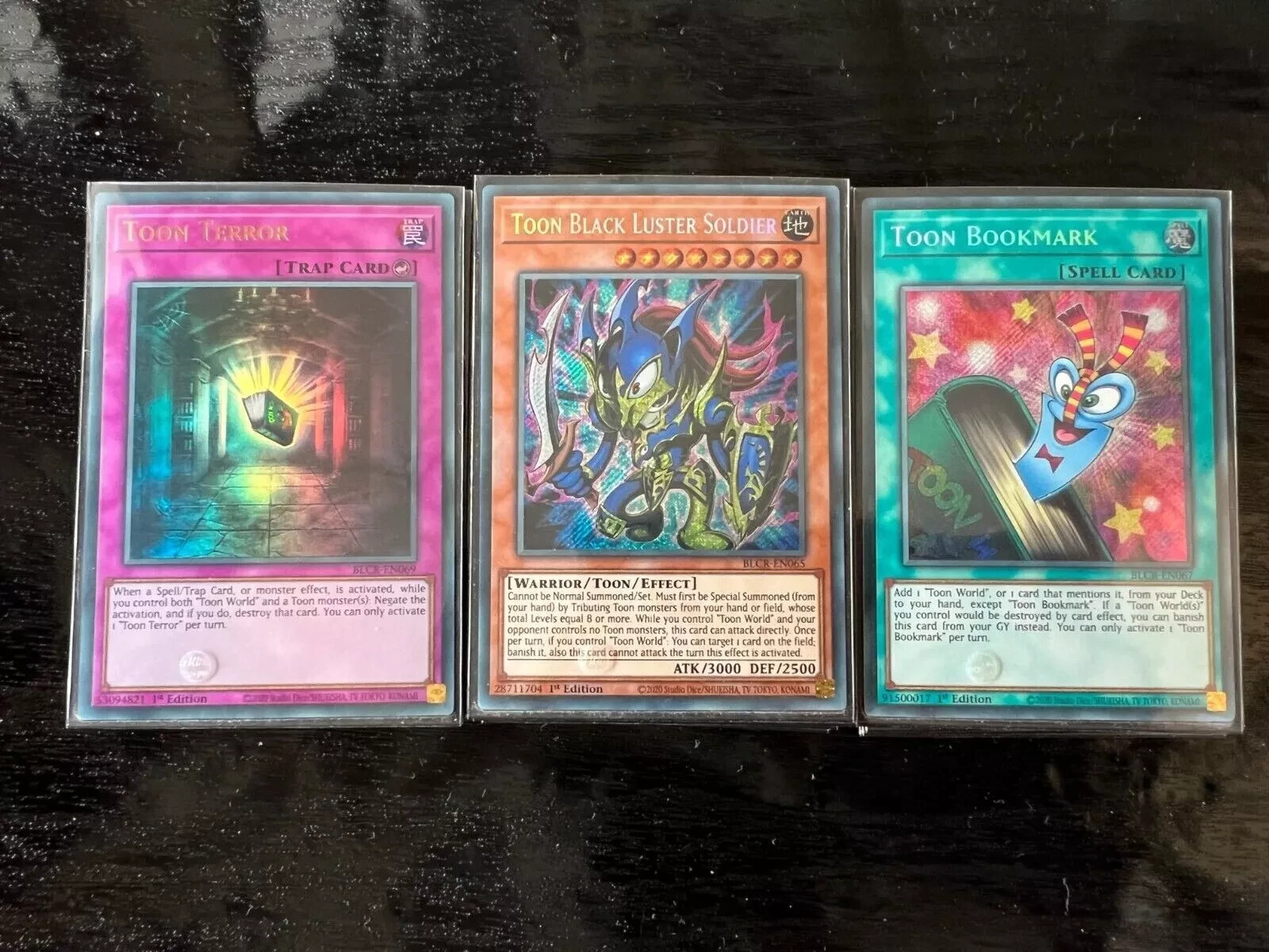Yugioh Complete Toon Deck Black Luster Soldier Kingdom Red-Eyes **HOT** + Bonus