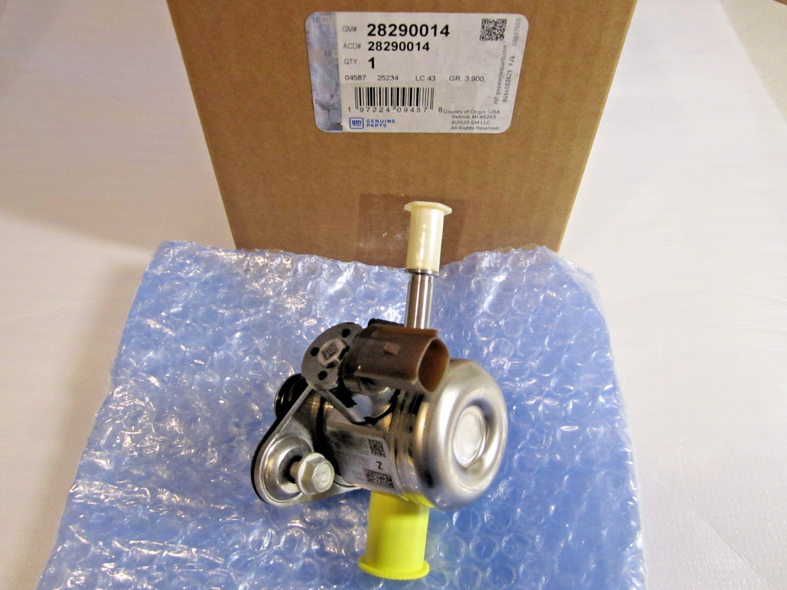 New Genuine GM Parts 28290014 Mechanical High Pressure Fuel Pump