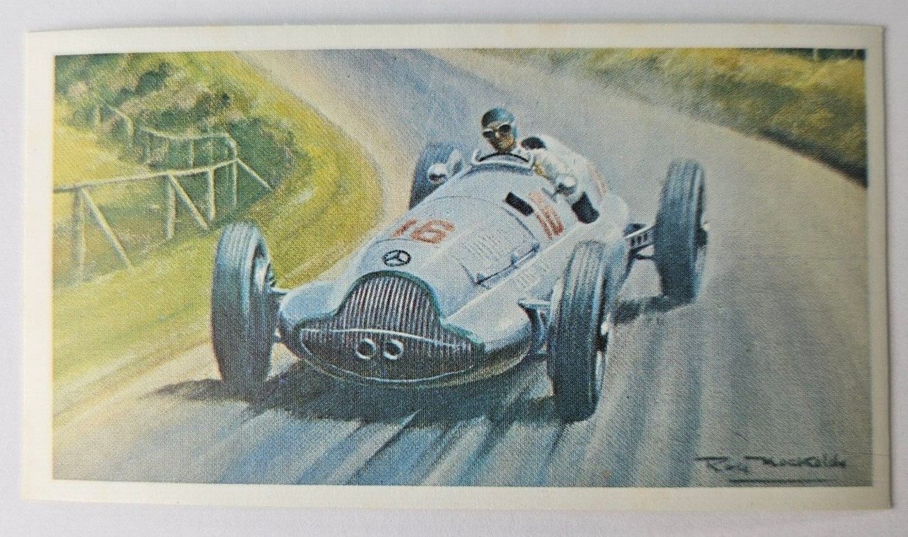 1971 Mobil Story of Grand Prix Motor Racing #20 R. Seaman Mercedes W 154 1938 1971 Mobil Story of Grand Prix Motor Racing #20 R. Seaman Mercedes W 154 1938