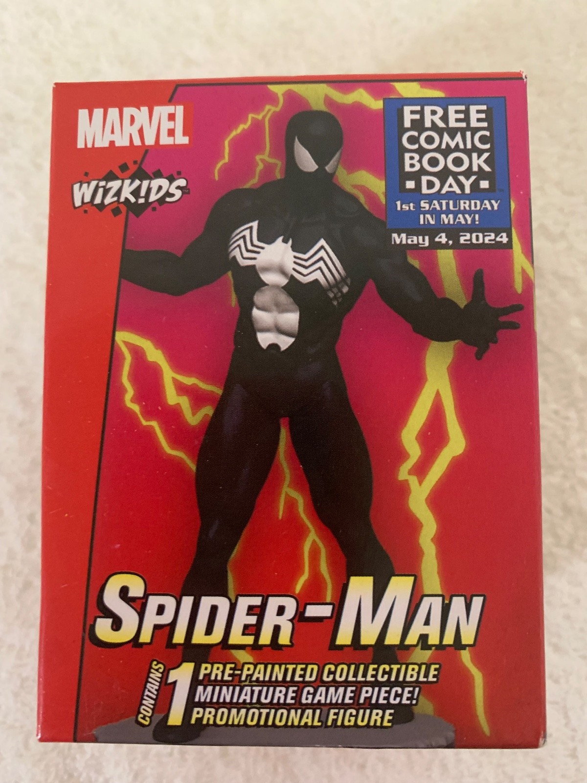 2025 WIZKIDS FREE COMIC BOOK DAY SYMBIOTE SPIDER MAN HEROCLIX FCBD UNOPENED NEW