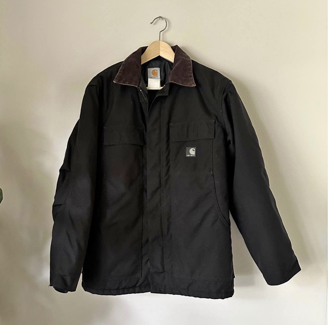 VTG Carhartt Yukon Extremes Jacket Mens Medium Black Artic Duck Canvas Quilt C55 VTG Carhartt Yukon Extremes Jacket Mens Medium Black Artic Duck Canvas Quilt C55