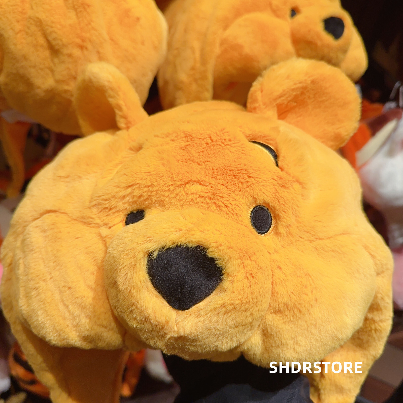 Disney authentic Winnie the pooh head hat soft cap disneyland exclusive
