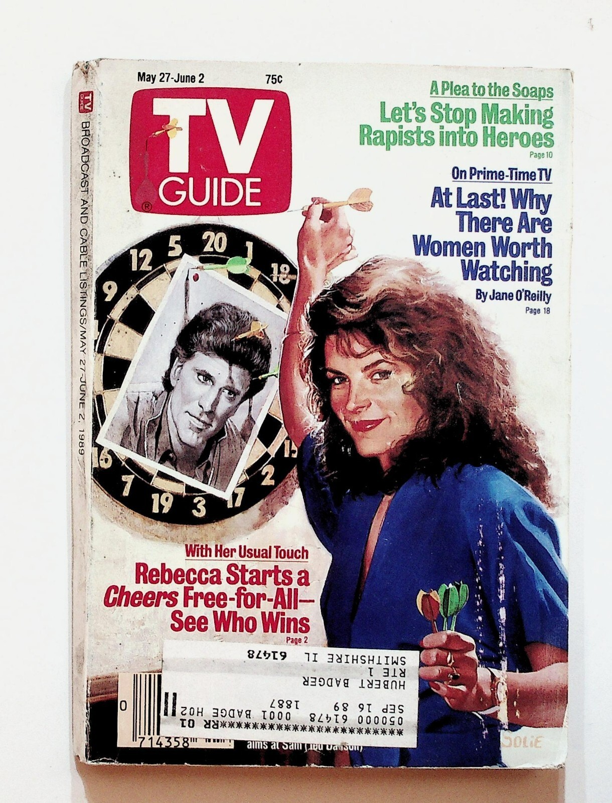 TV Guide Magazine May 27 1989 Married With Children Rebecca De Mornay