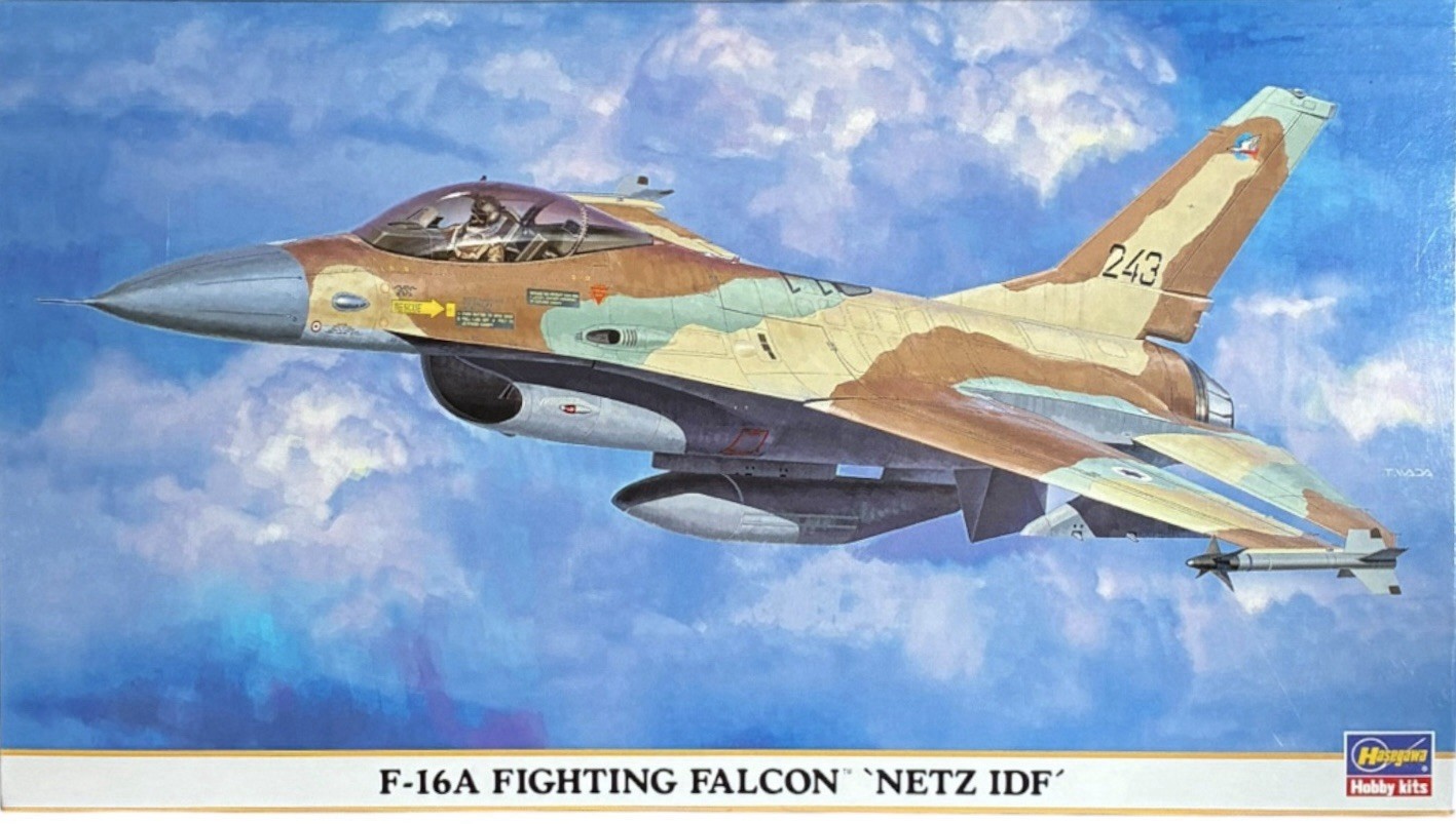Hasegawa 1/48 F-16A Fighting Falcon `Netz IDF´ 09487 Hasegawa 1/48 F-16A Fighting Falcon `Netz IDF´ 09487