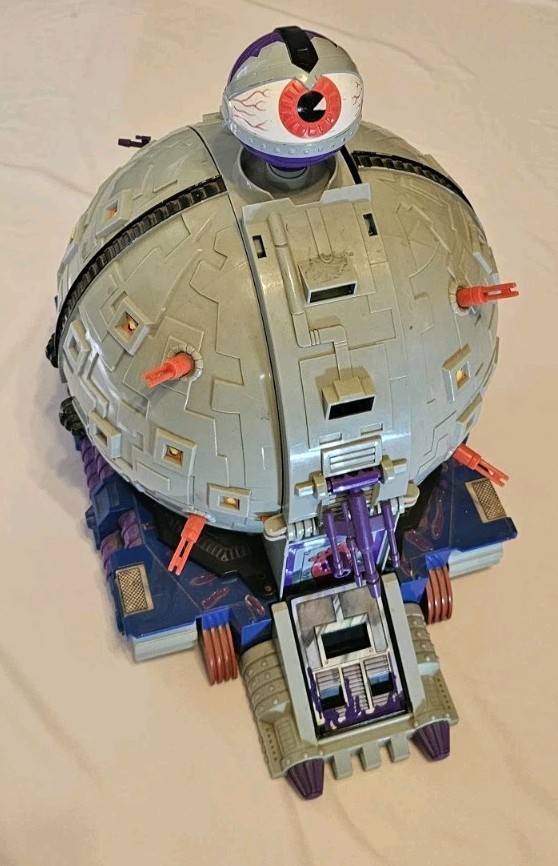 1990 Playmates Teenage Mutant Ninja Turtles TMNT Technodrome Playset