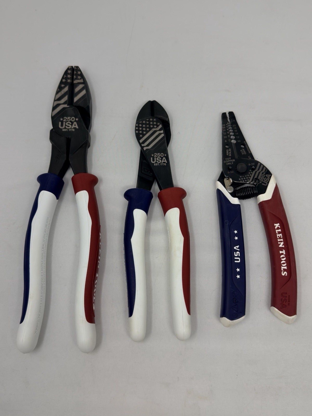 Klein Tools USA 250th Anniversary Complete hand tool set LIMITED EDITION
