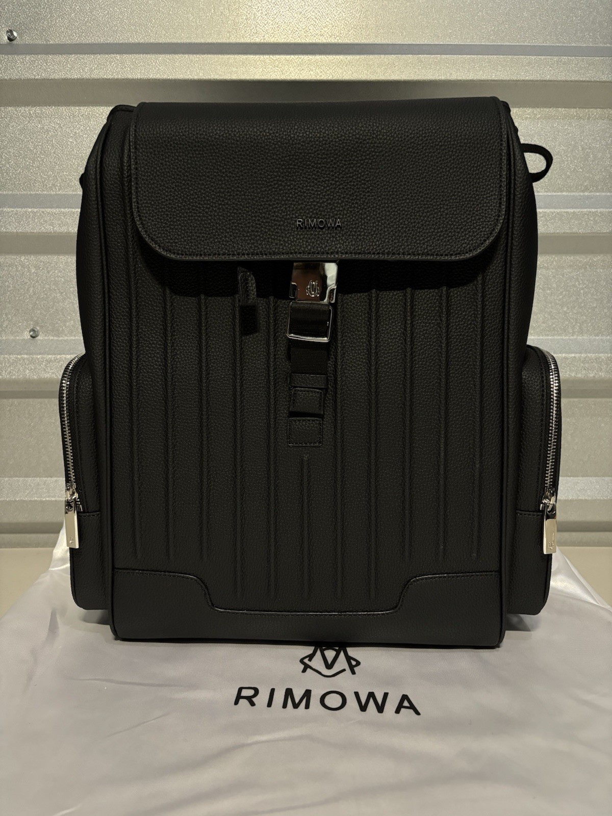RIMOWA Never Still Flap Backpack Large Black