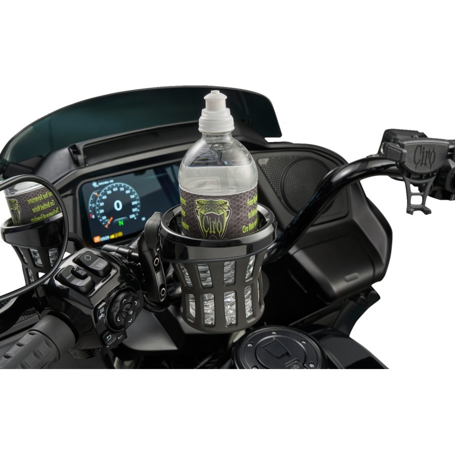 CIRO Drink Holders 55009 for Harley Davidson