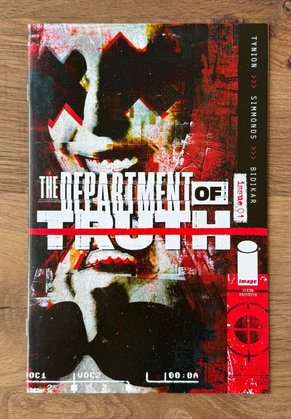 The Department of Truth Vol 1 #1 Image Comics (2021) - 6th Print The Department of Truth Vol 1 #1 Image Comics (2021) - 6th Print