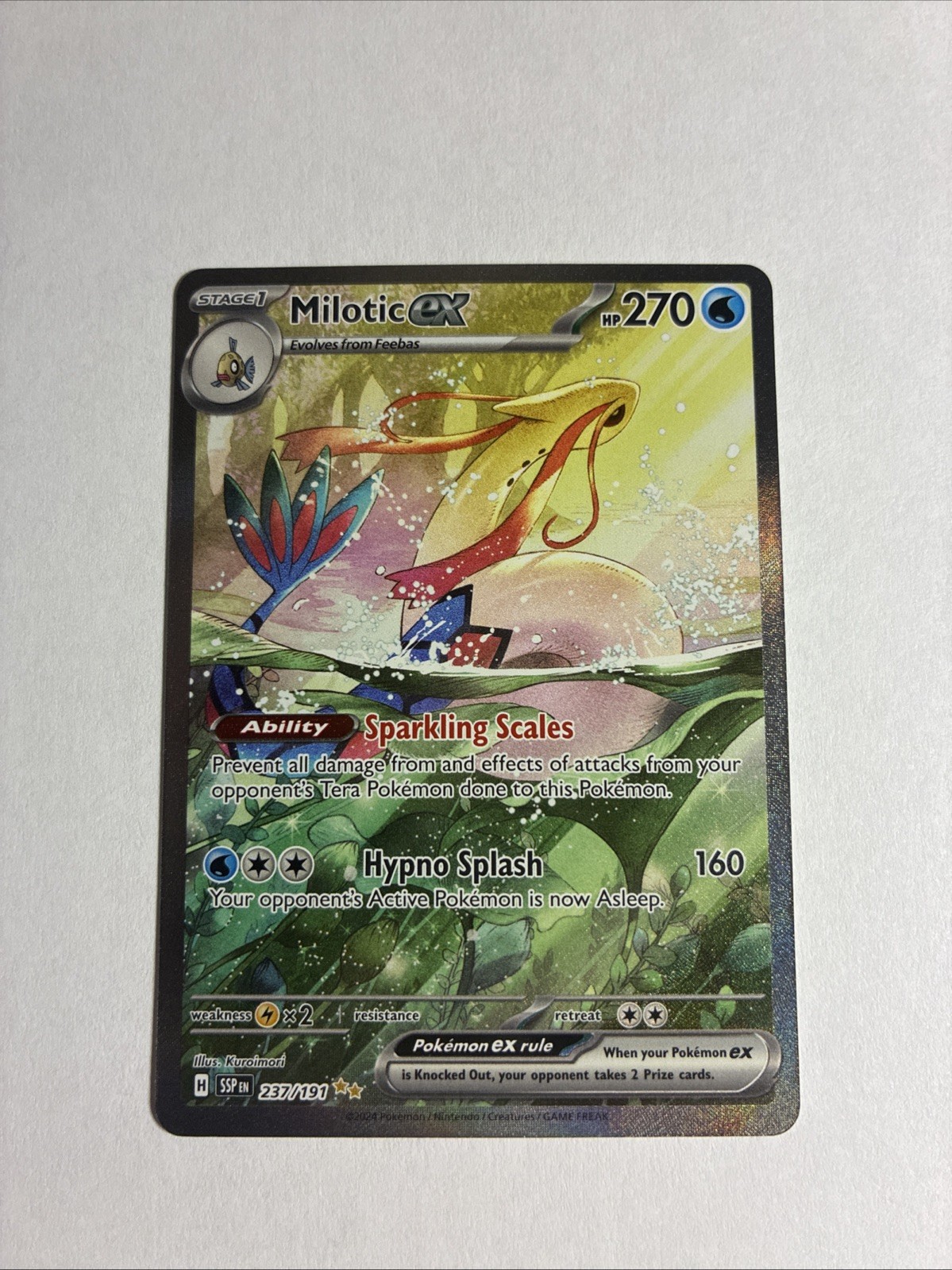 Milotic ex 237/191 Milotic ex 237/191