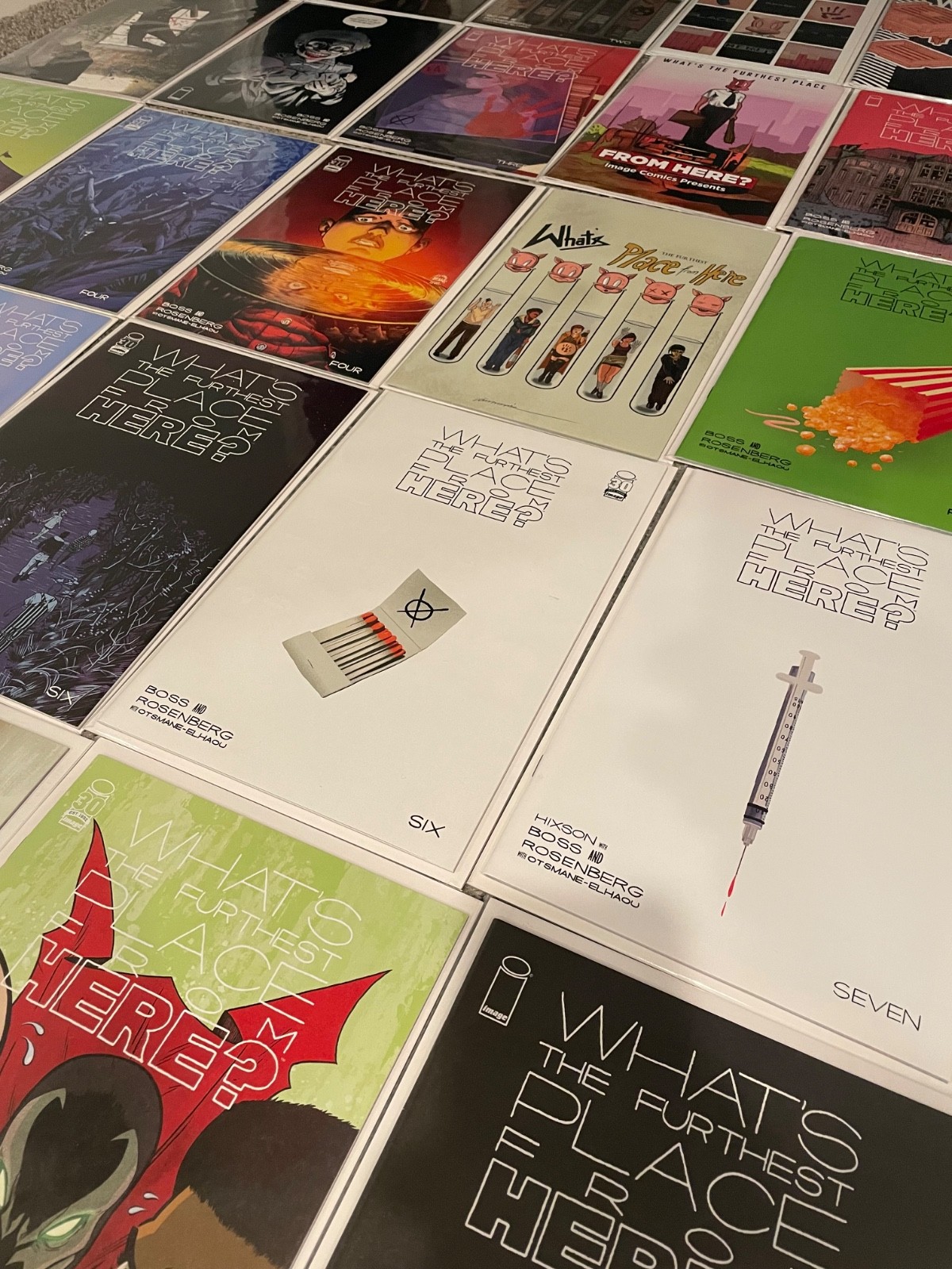What's the Furthest Place From Here - AMAZING LOT  2-15 Variants - RARE - SIGNED