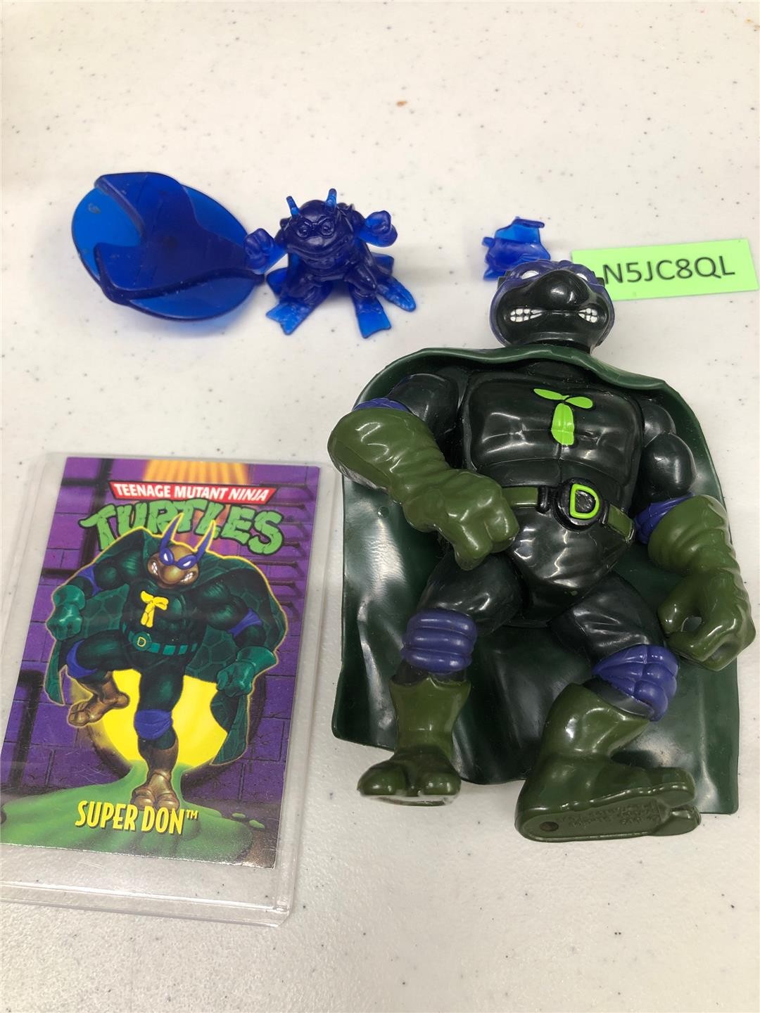 Super Don Sewer Heroes 100% Complete 1993 Playmates TMNT Action Figure