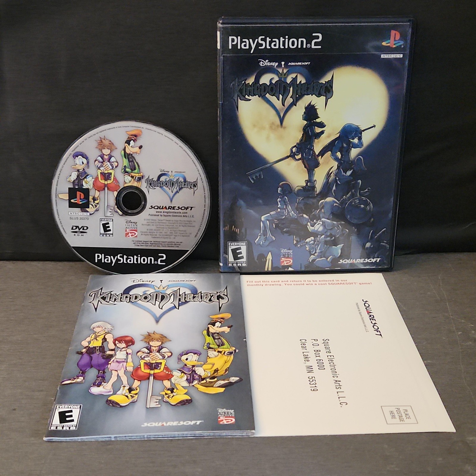 Kingdom Hearts PS2 Complete CIB